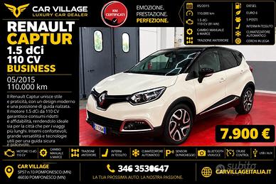 Renault Captur 1.5 dCi 8V 110 CV Start&Stop Energy