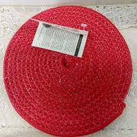 Sottopentola tondo raffia colorata diametro 20cm
