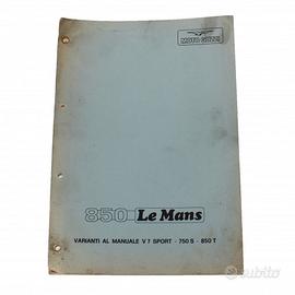 Variante manuale officina moto Guzzi 850 Lemans