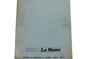 Variante manuale officina moto Guzzi 850 Lemans