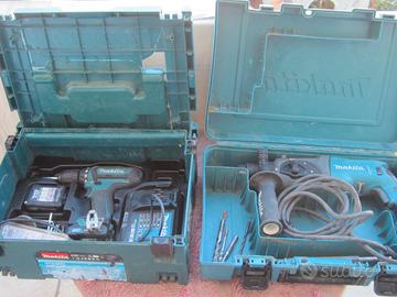 TASSELLATORE MARTELLO+AVVITATORE 10,8 VOLT MAKITA