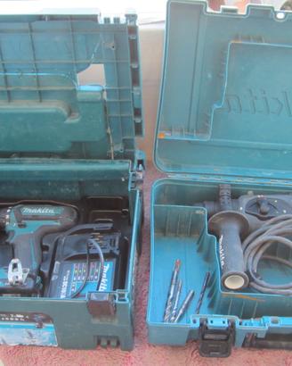 TASSELLATORE MARTELLO+AVVITATORE 10,8 VOLT MAKITA