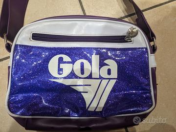 Borsa tracolla Gola Glitter Viola