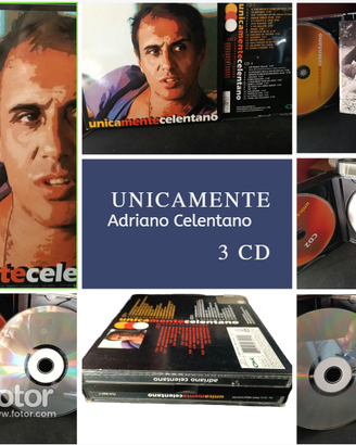 STock CD Adriano Celentano ( 3 cofanetti : 5 CD)