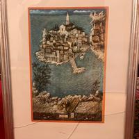 Quadro Acquaforte Galeazzo Viganò Rovigno