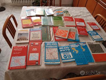 cartine stradali anni 80