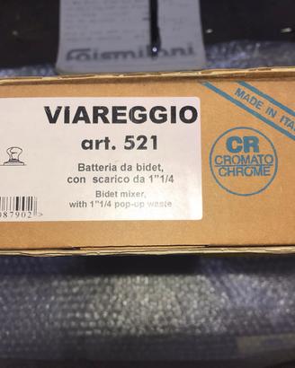 BATTERIA BIDET PONSI VIAREGGIO ART. 521 CROMATO