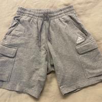 Adidas pantaloncini grigi taglia Small