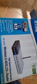 D link wireless G ADsl 2/2 + router 