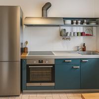 Cucina BOFFI con elettr. Bosch ed Electrolux
