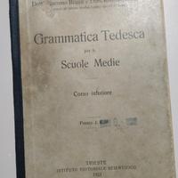 Grammatica Tedesca per le Scuole Medie - 1921