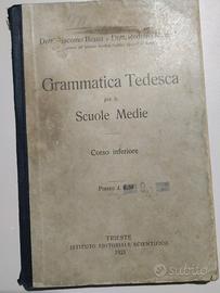 Grammatica Tedesca per le Scuole Medie - 1921