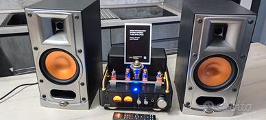 AMPLIFICATORE VALVOLARE STEREO + CASSE KLIPSCH