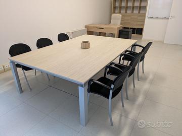 Tavolo sala riunioni 240x160cm