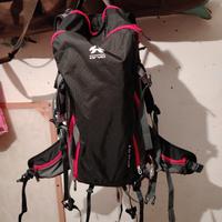 zaino porta snowboard e sci alpinismo 