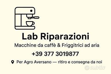 Riparazione macchine del caffe