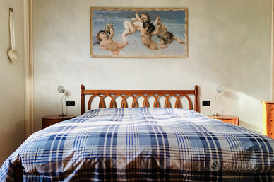 Letto matrimoniale in ciliegio