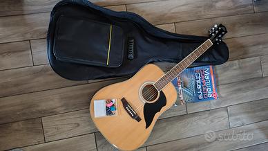 Chitarra acustica Eko Ranger 6 NA + custodia e acc