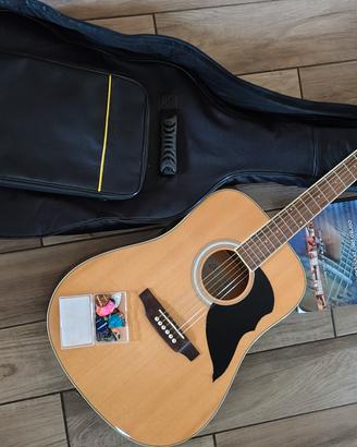 Chitarra acustica Eko Ranger 6 NA + custodia e acc