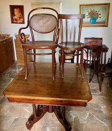Tavolo antico+sedie