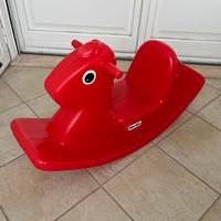LITTLE TIKES CAVALLO A DONDOLO ROSSO