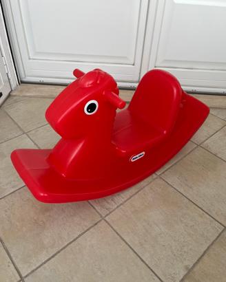 LITTLE TIKES CAVALLO A DONDOLO ROSSO