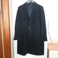 Cappotto blu scuro in misto lana OVS taglia 48/50