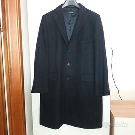 Cappotto blu scuro in misto lana OVS taglia 48/50