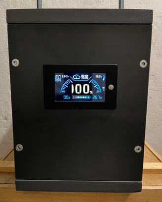Batteria lifepo4, 24V, 105Ah, nuova con monitor 
