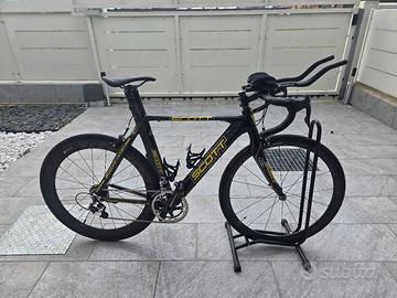 Bici da corsa  strada crono scott aero full carbon
