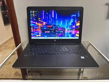 WORKSTATION HP ZBOOK PROFESSIONALE I7 QUADRO 4GB