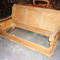 Divano stile rustico con poltrona