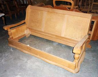 Divano stile rustico con poltrona