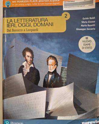 La Letteratura Ieri Oggi e Domani 2- 9788839536457