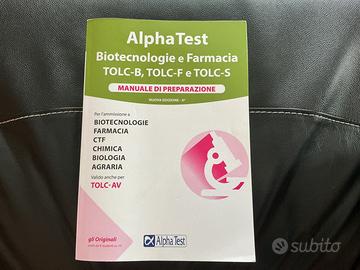 Manuale di preparazione Alpha Test | TOLC-B, F e S