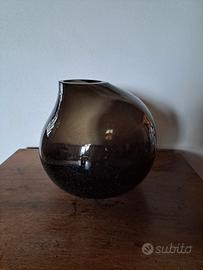 vaso in vetro vintage 