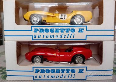 Coppia Ferrari 250 Testarossa Progetto Kscala 1/43