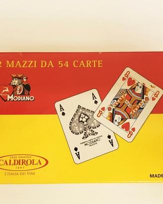 Carte da gioco pubblicitarie Modiano