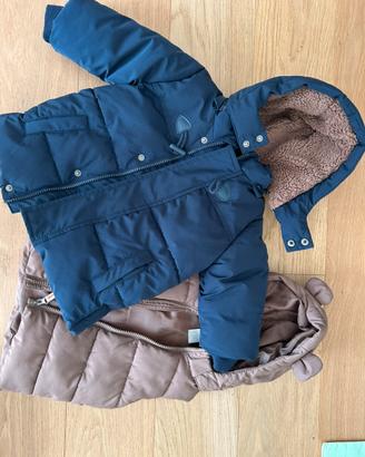 Cappotto bimbo 6-9 mesi e sacco nanna inverno