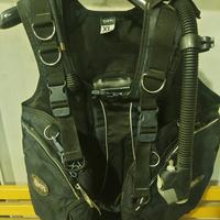 attrezzatura sub gav mares erogatori attacco bombo