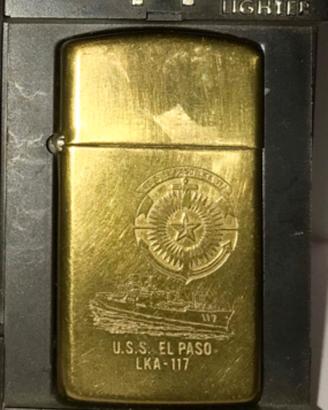 Accendino Zippo da collezione, usato.
