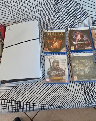 Playstation 5 slim+ giochi