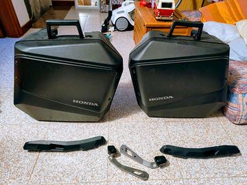Valigie Originali Borse Laterali Honda Africa Twin Originali Usate