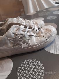 sneakers teo star bianche donna