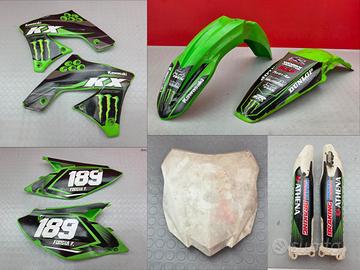 KIT PLASTICHE KAWASAKI KXF 250 2011 2012 KX-F