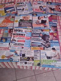 18 riviste di informatica vintage anni 2007 2008