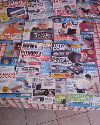 18 riviste di informatica vintage anni 2007 2008