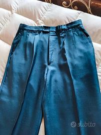 pantaloni blu