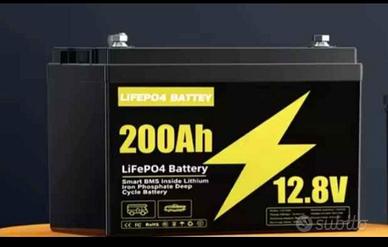 batteria litio 12v 200ah