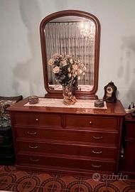 camera da letto completa legno massiccio